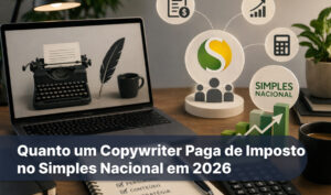 Quanto um Copywriter Paga de Imposto no Simples Nacional em 2026